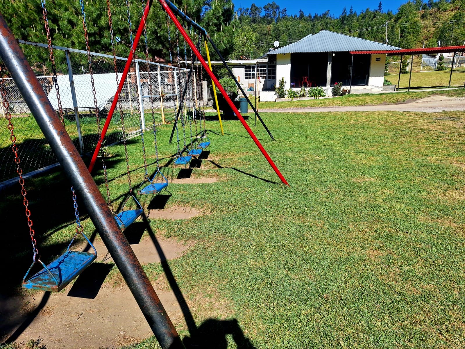 Área de juegos del Hotel Los Naranjos Azufres